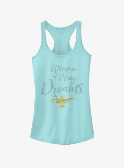 Disney Aladdin 2019 Woman of Many Dreams Cursive Girls Tank
