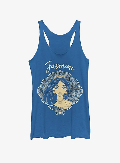 Disney Aladdin 2019 Jasmine Portrait Girls Tank