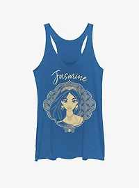 Disney Aladdin 2019 Jasmine Portrait Girls Tank
