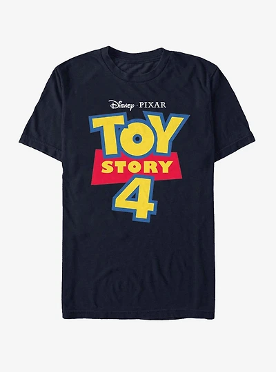 Disney Pixar Toy Story 4 Full Color Logo T-Shirt