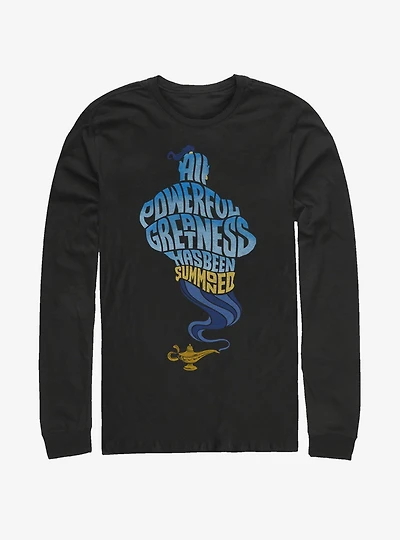 Disney Aladdin 2019 All Powerful Genie Long-Sleeve T-Shirt