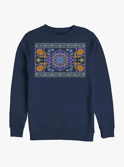 Disney Aladdin 2019 Magic Carpet Panel Print Sweatshirt