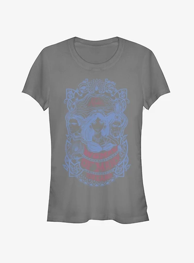 Disney Aladdin 2019 Vintage Girls T-Shirt