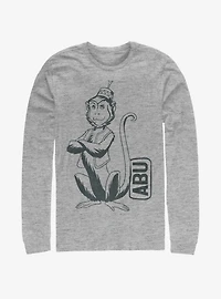 Disney Aladdin 2019 Abu Side Kick Pocket Long-Sleeve T-Shirt