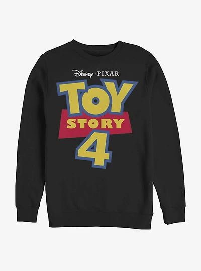 Disney Pixar Toy Story 4 Full Color Logo Sweatshirt