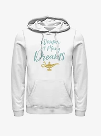 Disney Aladdin 2019 Woman of Many Dreams Cursive Hoodie