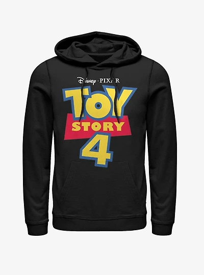 Disney Pixar Toy Story 4 Full Color Logo Hoodie