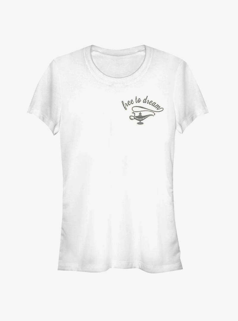 Disney Aladdin 2019 Free To Dream Girls T-Shirt