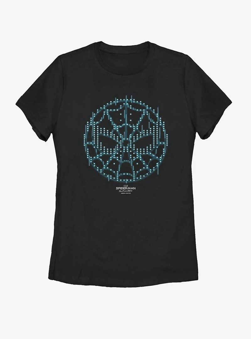 Marvel Spider-Man Far From Home Pixel Webs Womens T-Shirt