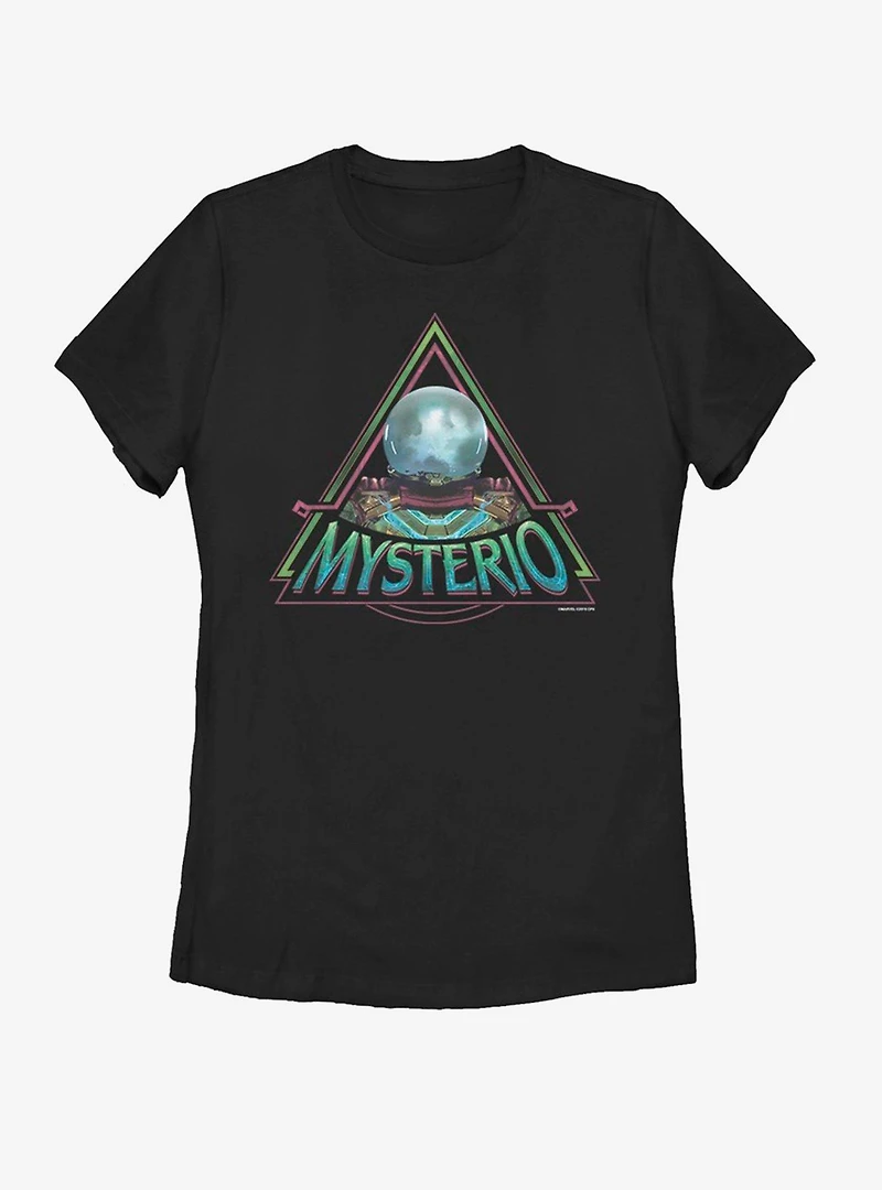 Marvel Spider-Man Far From Home Mysterio Triangle Womens T-Shirt
