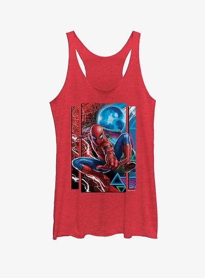 Marvel Spider-Man Far From Home Spider Mysterio Slash Womens Tank