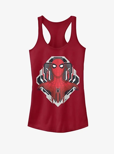 Marvel Spider-Man Far From Home Spider Tech Badge Girls Tank