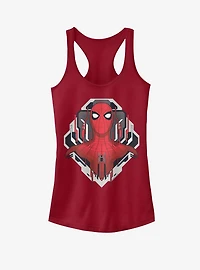 Marvel Spider-Man Far From Home Spider Tech Badge Girls Tank