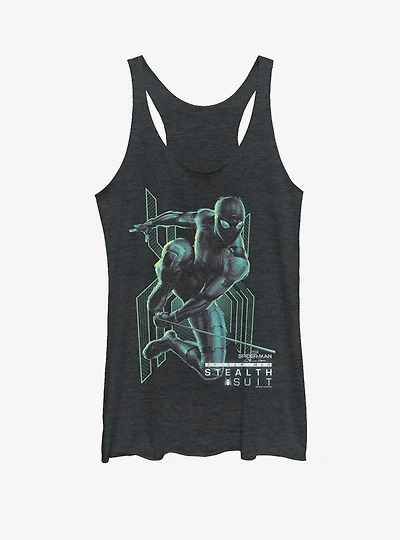 Marvel Spider-Man Far From Home Spider Darkness Girls Tank