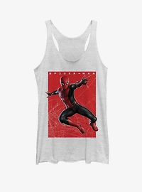 Marvel Spider-Man Far From Home Spiderman Swings Girls Tank
