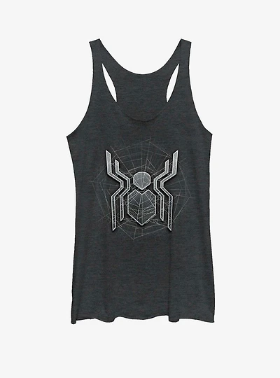 Marvel Spider-Man Far From Home Web Logo Girls Tank