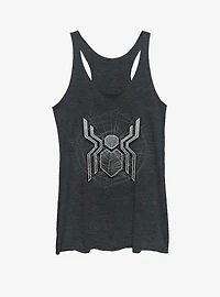 Marvel Spider-Man Far From Home Web Logo Girls Tank