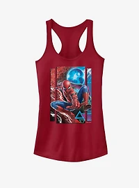 Marvel Spider-Man Far From Home Spider Mysterio Slash Girls Tank