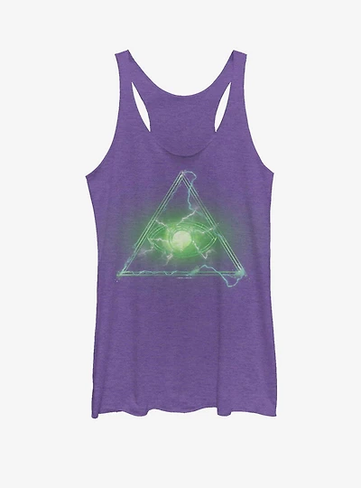 Marvel Spider-Man Far From Home Green Eye Girls Tank