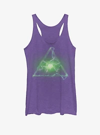 Marvel Spider-Man Far From Home Green Eye Girls Tank