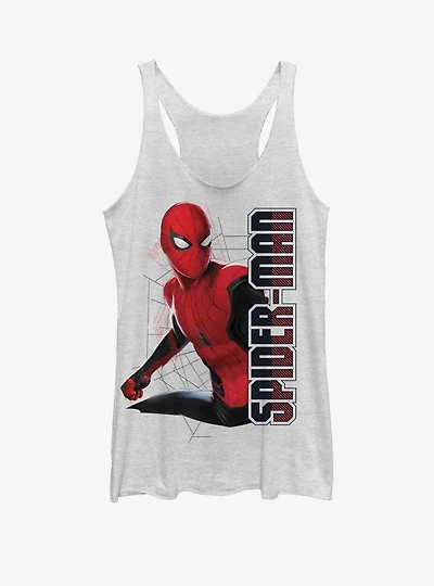 Marvel Spider-Man Far From Home Spider Webs Girls Tank