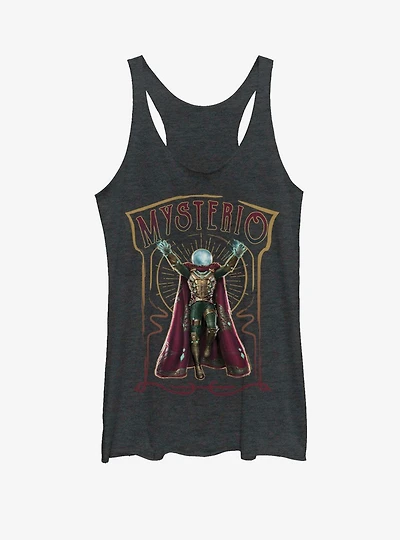 Marvel Spider-Man Far From Home Mysterio Vintage Girls Tank