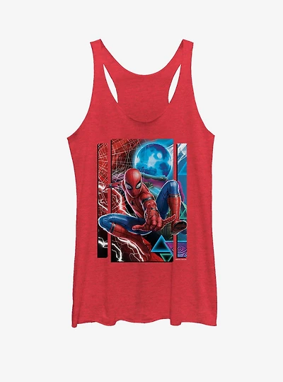 Marvel Spider-Man Far From Home Spider Mysterio Slash Girls Tank