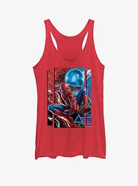 Marvel Spider-Man Far From Home Spider Mysterio Slash Girls Tank