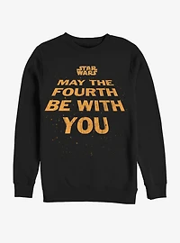 Star Wars May the Fourth Title Sweatshirt