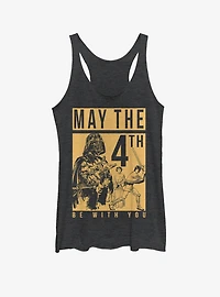 Star Wars May the Fourth Box Girls Tank Top