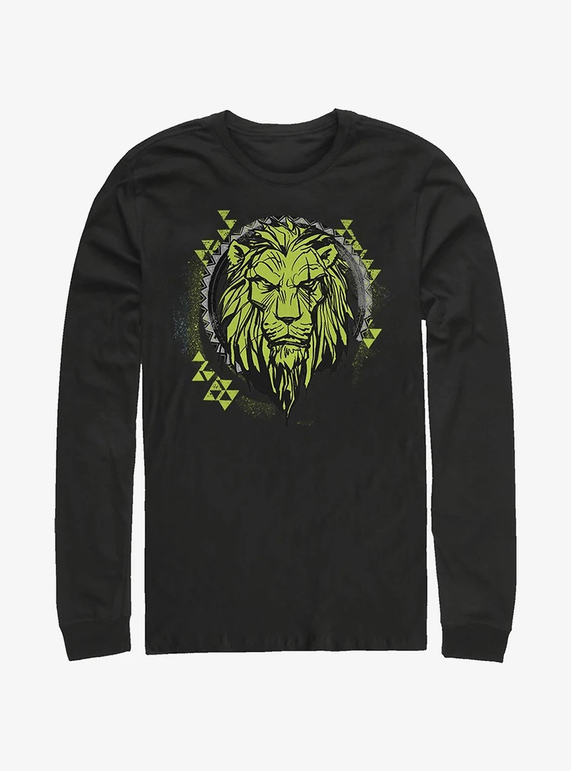 Disney The Lion King 2019 Tribal Scar Long-Sleeve T-Shirt