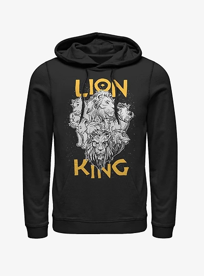 Disney The Lion King 2019 Cast Photo Hoodie