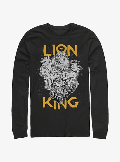 Disney The Lion King 2019 Cast Photo Long-Sleeve T-Shirt