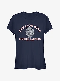 Disney The Lion King 2019 Minimal Lion King Back Girls T-Shirt