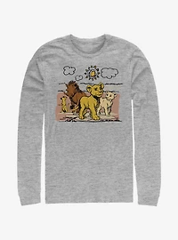 Disney The Lion King 2019 Hakuna Group Long-Sleeve T-Shirt