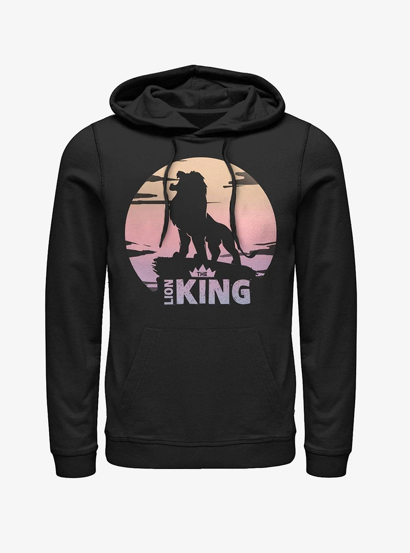 Disney The Lion King 2019 Sunset Logo Hoodie