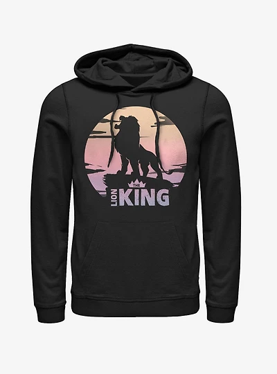 Disney The Lion King 2019 Sunset Logo Hoodie