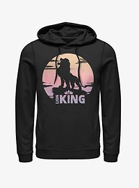 Disney The Lion King 2019 Sunset Logo Hoodie