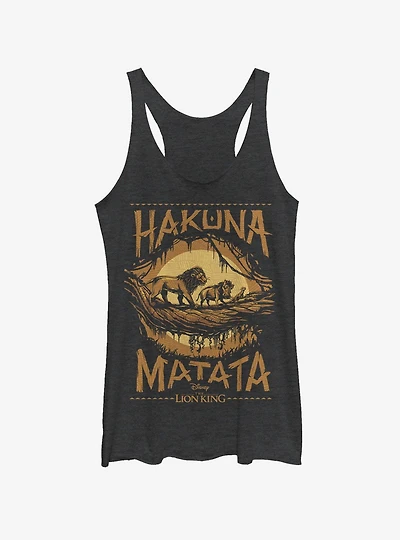Disney The Lion King 2019 Savanna Poster Girls Tank