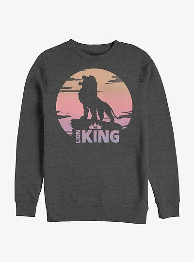 Disney The Lion King 2019 Sunset Logo Sweatshirt