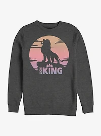 Disney The Lion King 2019 Sunset Logo Sweatshirt