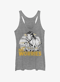 Disney The Lion King 2019 No Worries Club Girls Tank