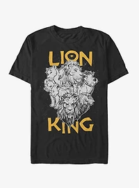 Disney The Lion King 2019 Cast Photo T-Shirt