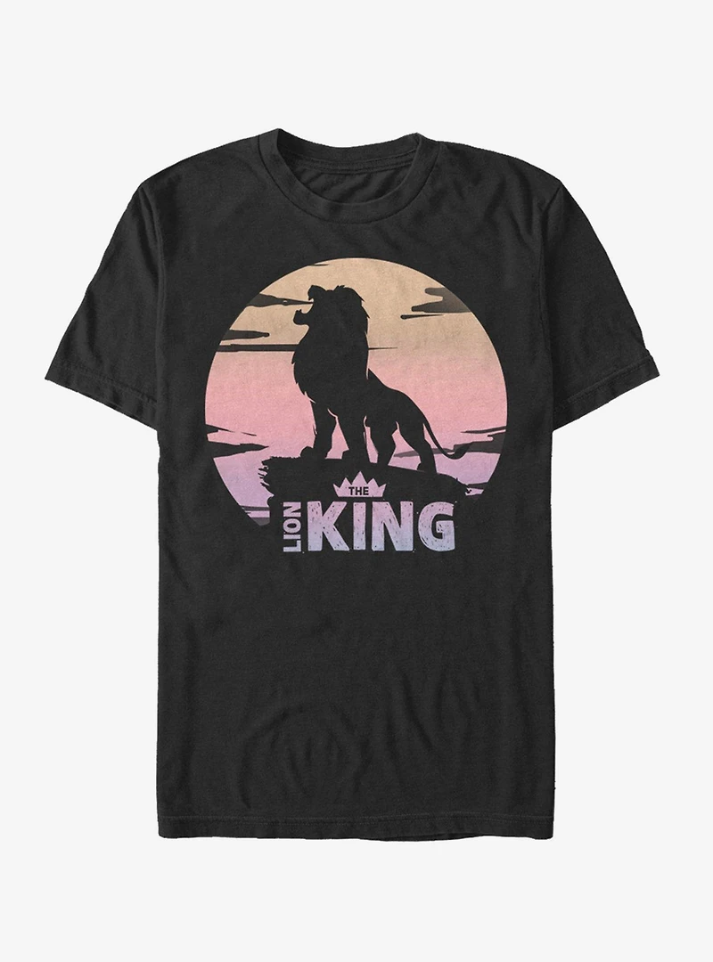 Disney The Lion King 2019 Sunset Logo T-Shirt