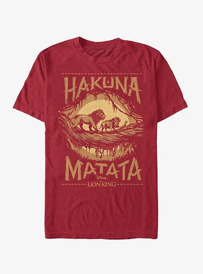 Disney The Lion King 2019 Savannah Poster T-Shirt
