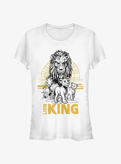 Disney The Lion King 2019 Group Girls T-Shirt