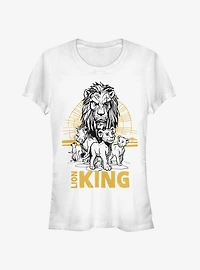 Disney The Lion King 2019 Group Girls T-Shirt