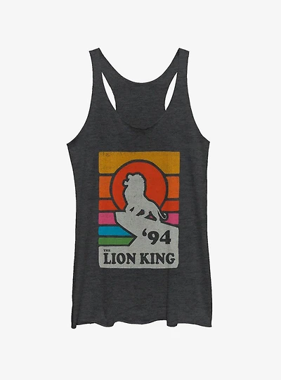 Disney The Lion King 2019 Vintage Rainbow Girls Tank