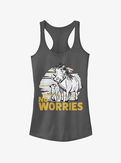 Disney The Lion King 2019 No Worries Club Girls Tank