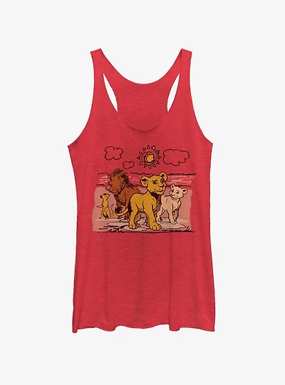 Disney The Lion King 2019 Hakuna Group Girls Tank